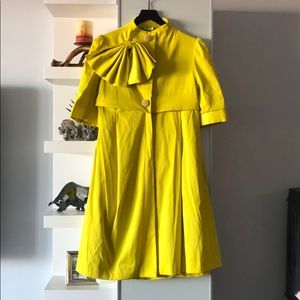 Dress/coat Canary yellow Malene Birger